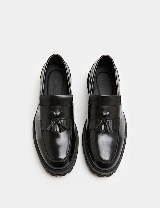 Fringe Cleated Loafers