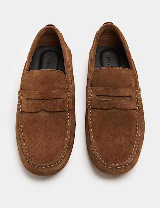 Suede Driving Shoes