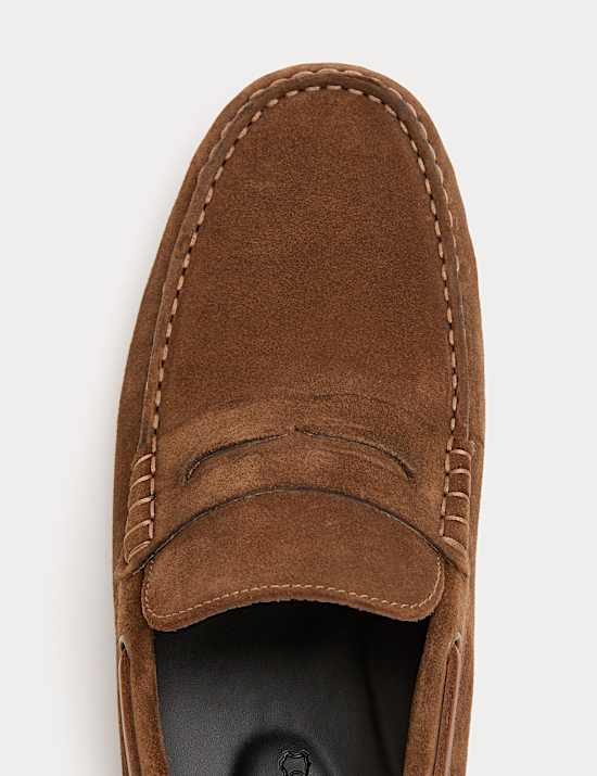Suede Driving Shoes