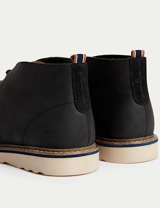 Leather Chukka Boots