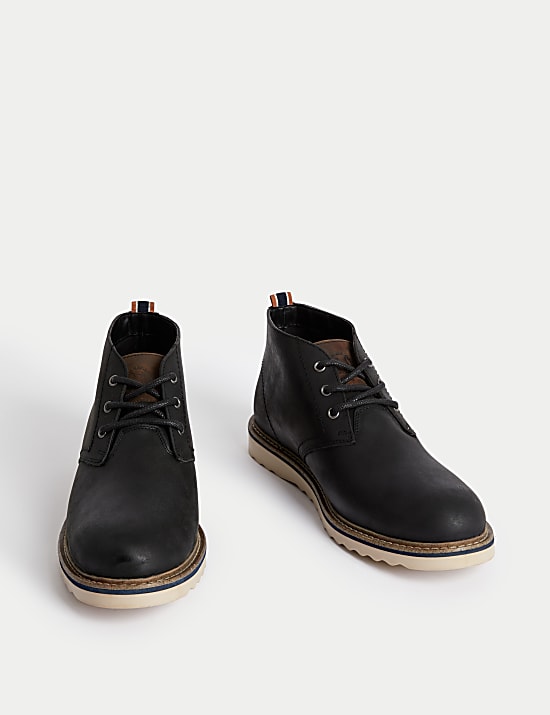 Leather Chukka Boots
