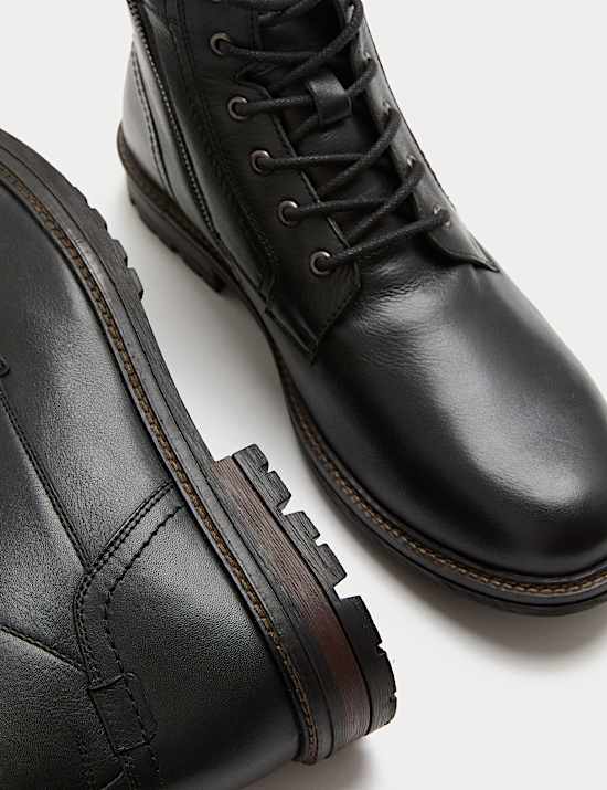 Leather Casual Boots