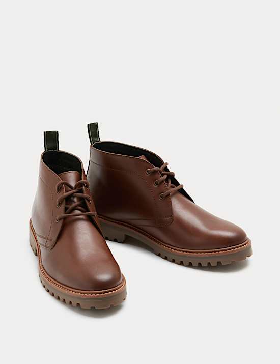 Leather Chukka Boots