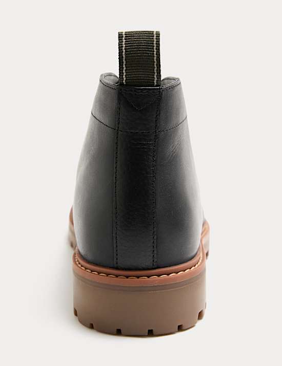 Leather Chukka Boots