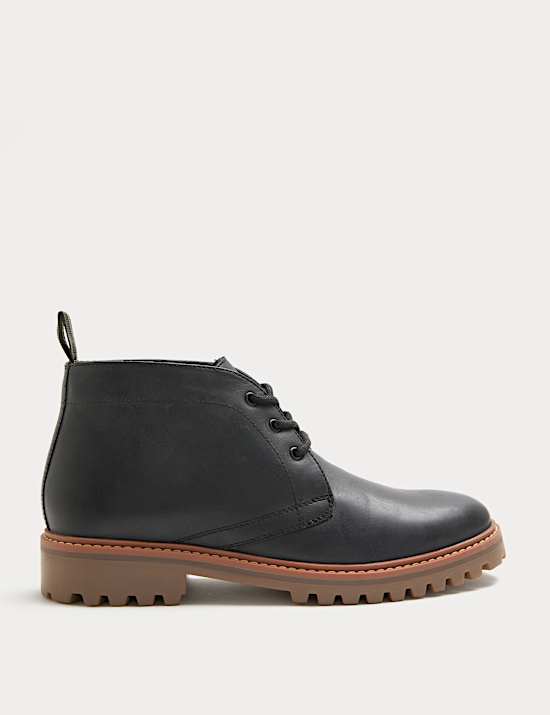 Leather Chukka Boots