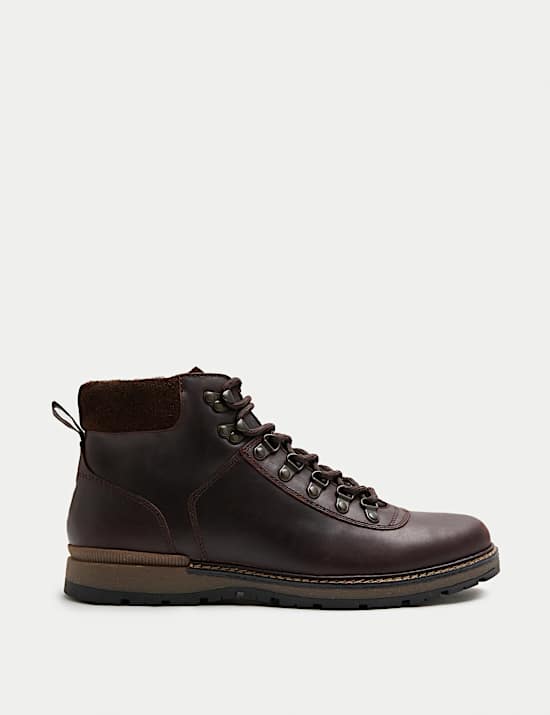 Leather Waterproof Casual Boots