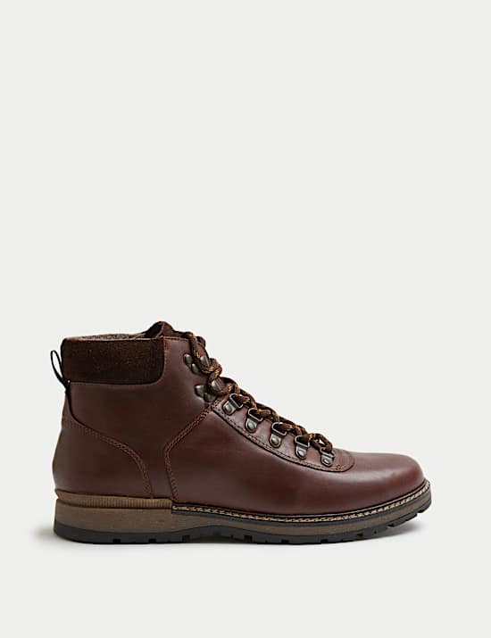 Leather Waterproof Casual Boots