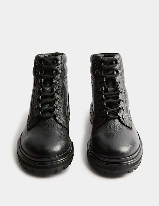 Leather Waterproof Casual Boots