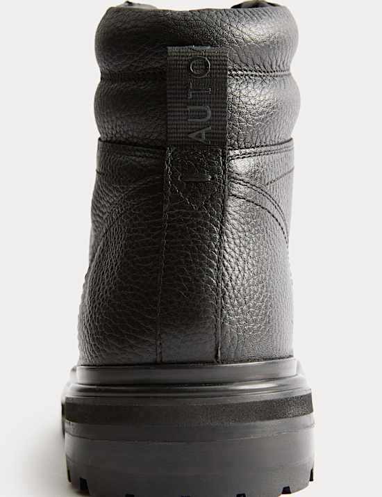 Leather Waterproof Casual Boots