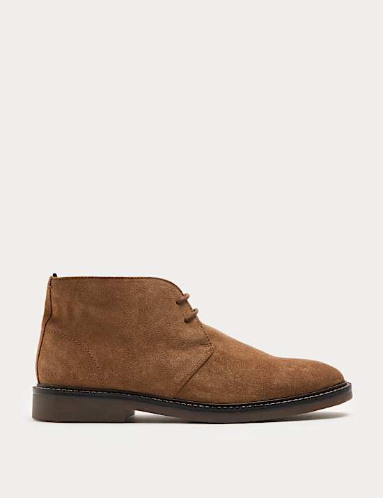 Suede Gum Sole Chukka Boots