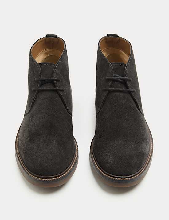 Suede Gum Sole Chukka Boots