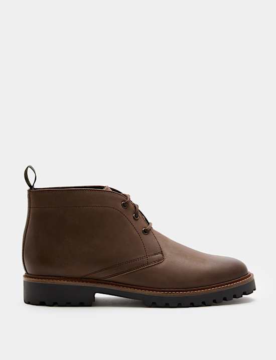 Gum Sole Cleated Chukka Boots