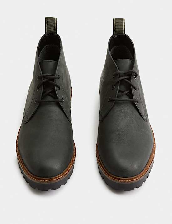 Gum Sole Cleated Chukka Boots