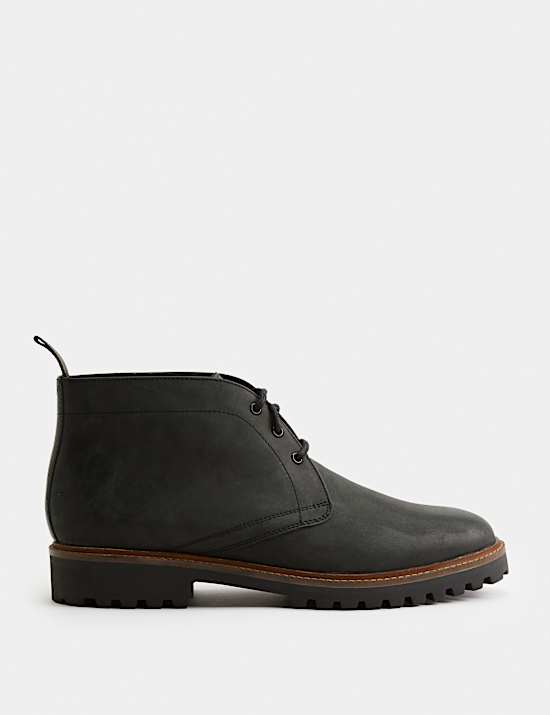 Gum Sole Cleated Chukka Boots