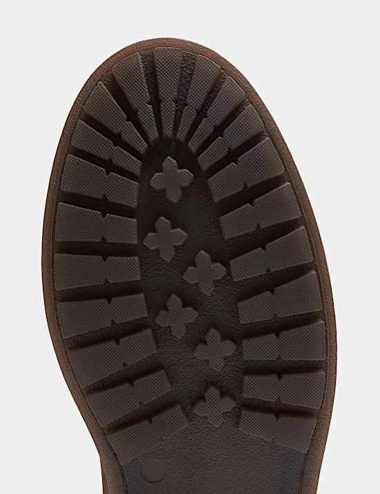 Wide Fit Waterproof Nubuck Chelsea Boots