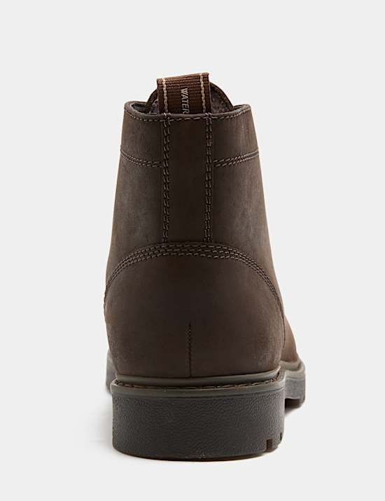 Waterproof Nubuck Lace Up Boots