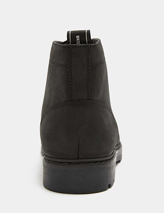 Waterproof Nubuck Lace Up Boots