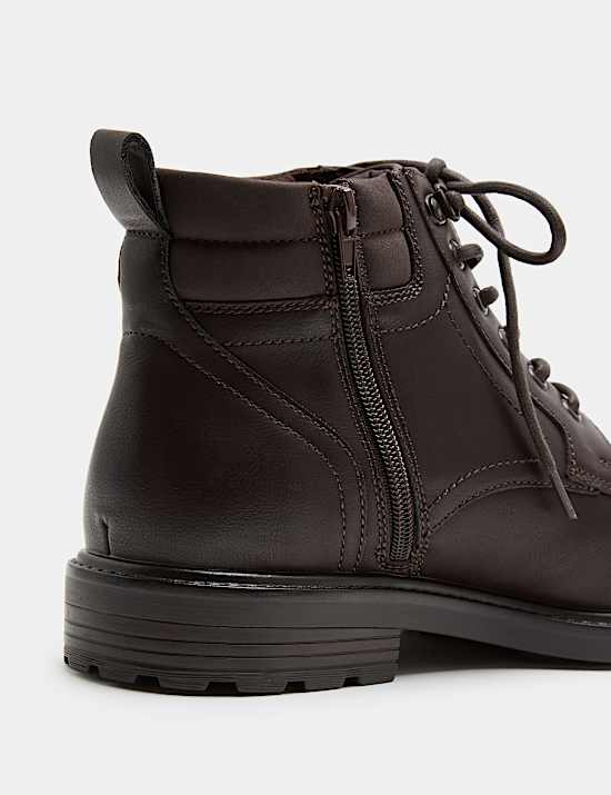Lace Up Casual Boots