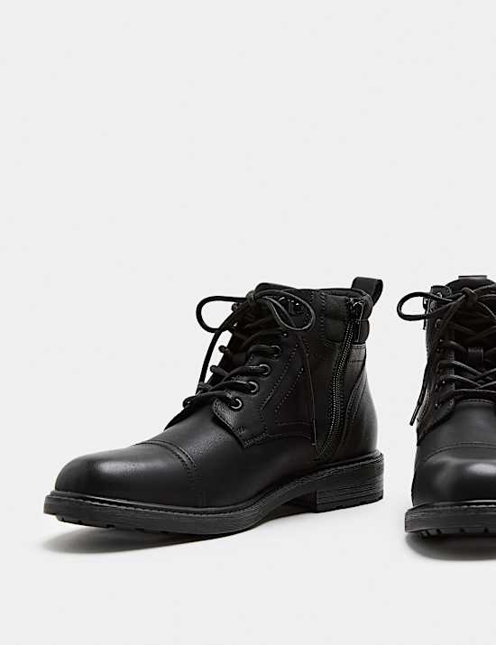 Lace Up Casual Boots