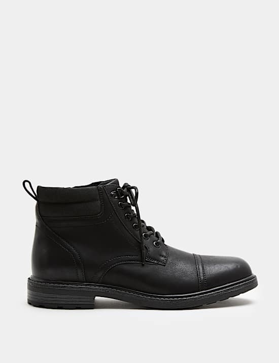 Lace Up Casual Boots