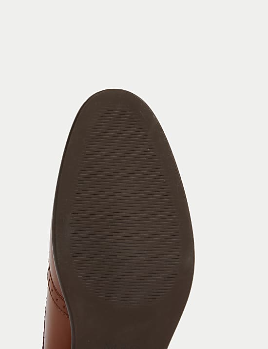 Wide Fit Leather Brogues