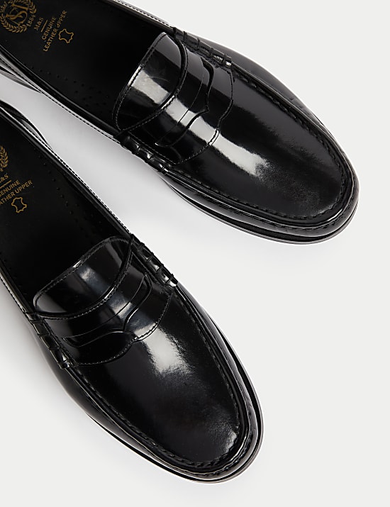 Leather Loafers