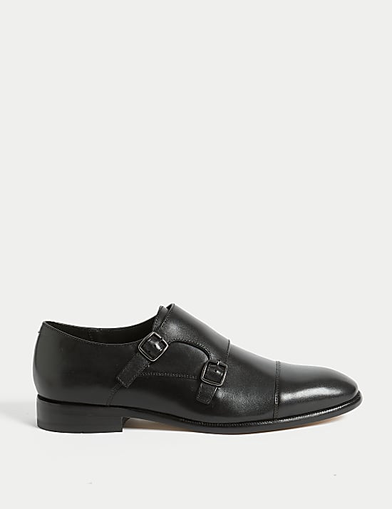 Chaussures en cuir à bride