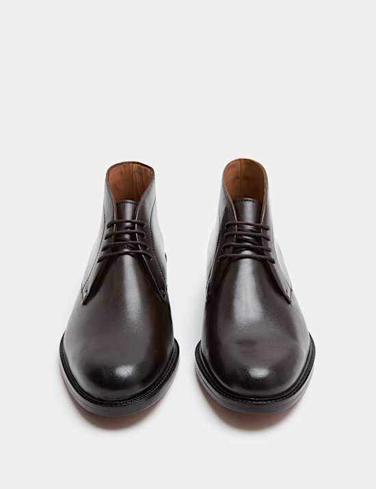 Leather Chukka Boots