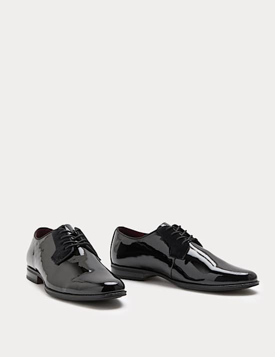 Patent Derby Shoes