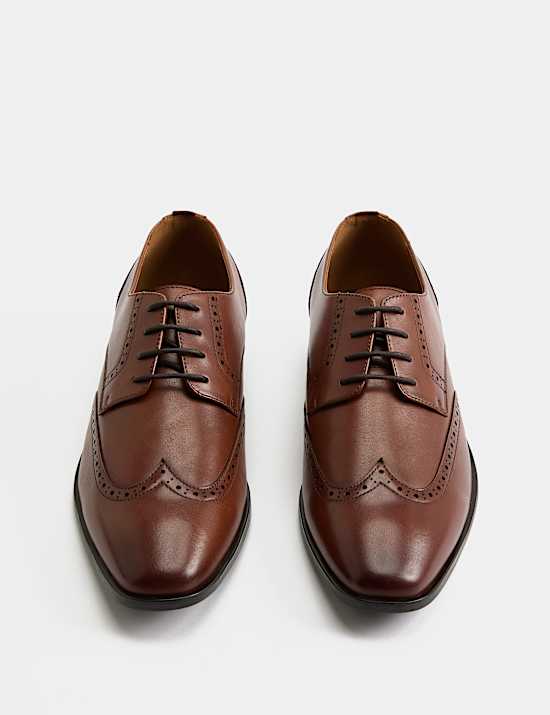 Leather Derby Shoes