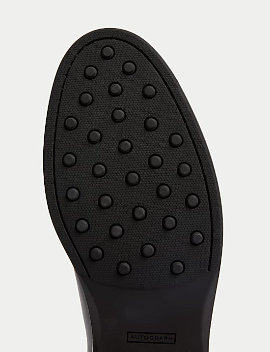 Leather Pull-On Chelsea Boots