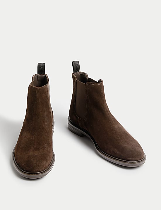 Suede Chelsea Boots