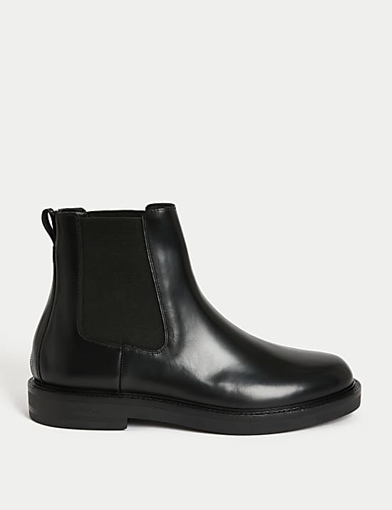 Leather Chelsea Boots
