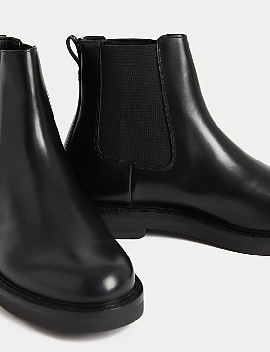 Leather Performance Chelsea Boots