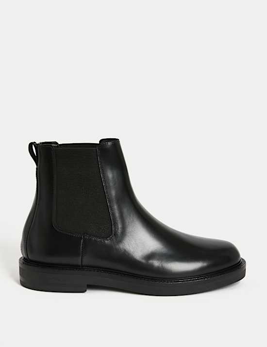 Leather Performance Chelsea Boots