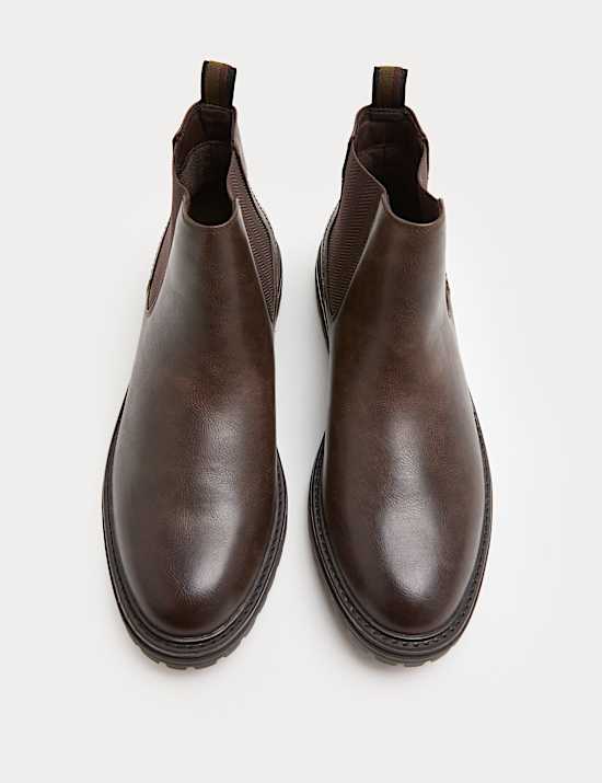 Cleated Chelsea Boots