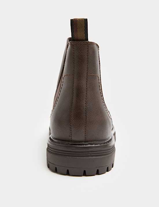 Cleated Chelsea Boots