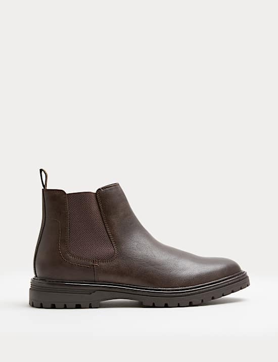 Cleated Chelsea Boots