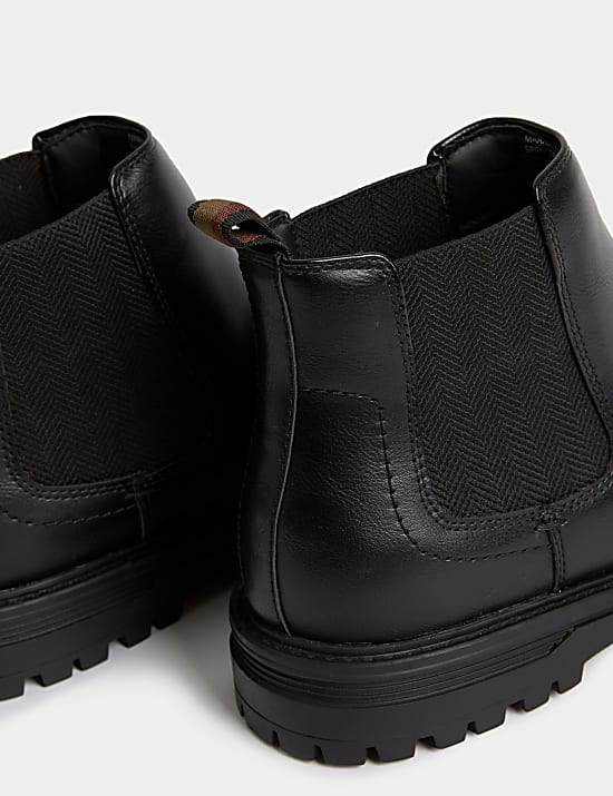 Cleated Chelsea Boots