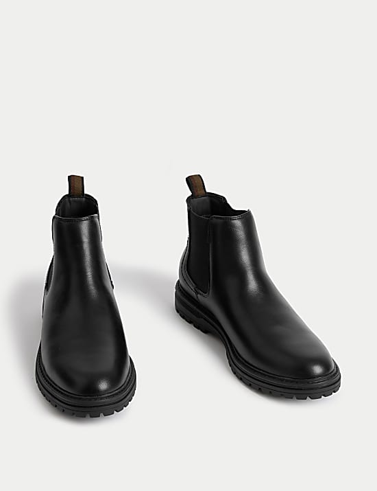 Cleated Chelsea Boots