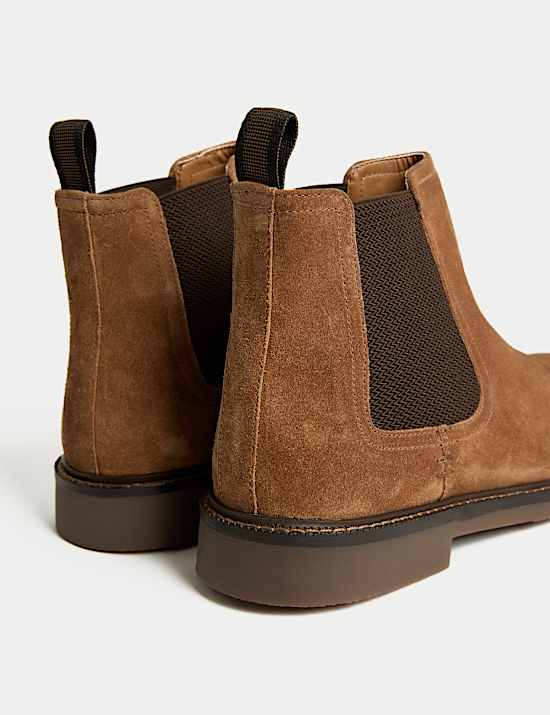 Suede Chelsea Boots