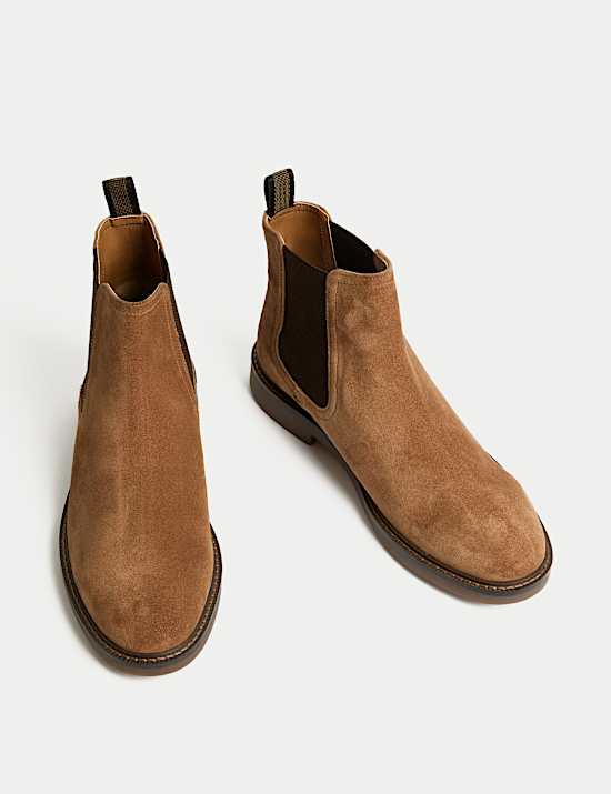 Suede Chelsea Boots