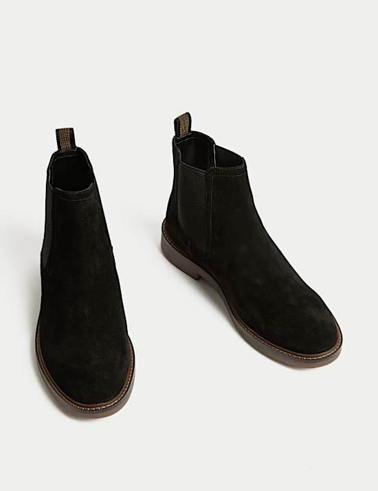 Suede Chelsea Boots