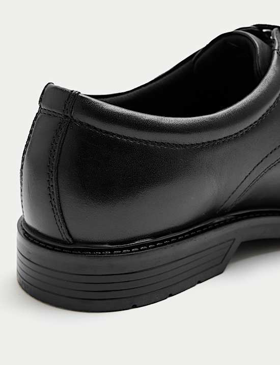 Derby-Schuhe aus Leder mit Airflex™ und weiter Fußbreite