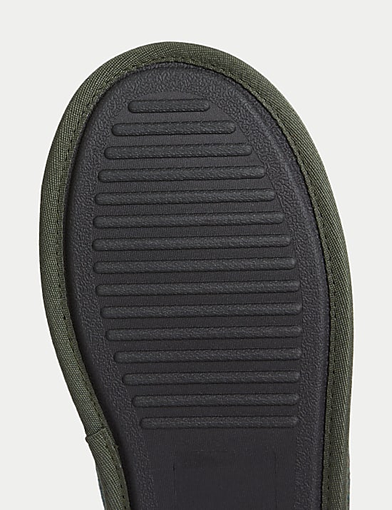 Ρετρό, τουίντ, παντόφλες mule με τεχνολογία Freshfeet™