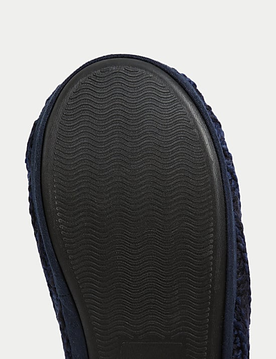 Cable Knit Slipper Boots with Freshfeet&trade;