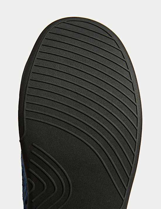 Knitted Slipper Boots with Freshfeet™