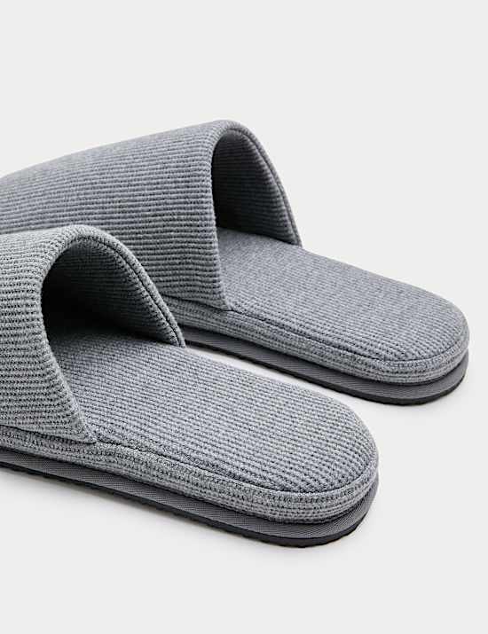 Micro Waffle Mule Slippers with Freshfeet&trade;