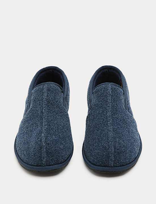 Fleece Lined Lounge Slippers