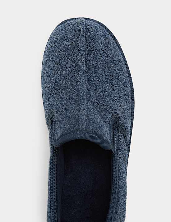 Fleece Lined Lounge Slippers